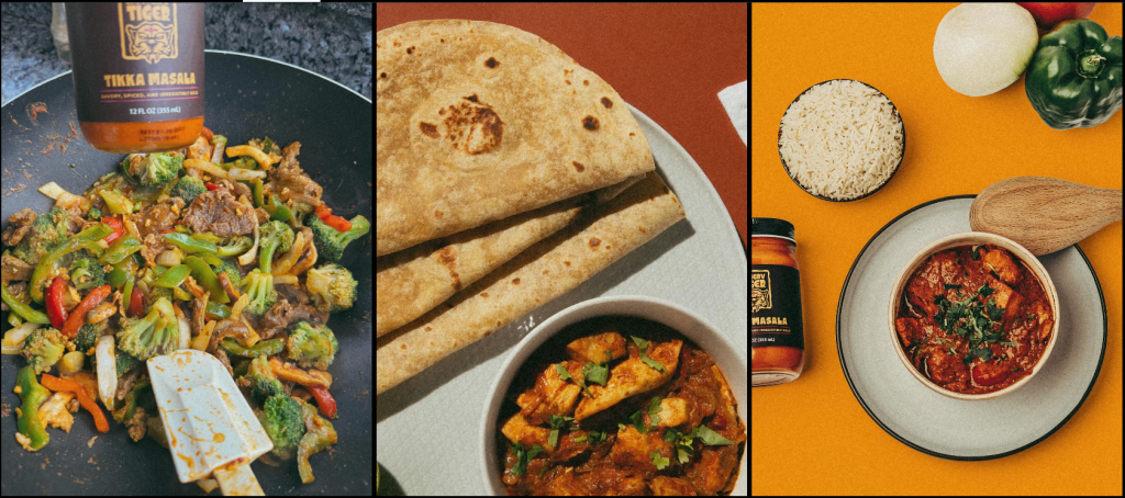 High-visual photography of food